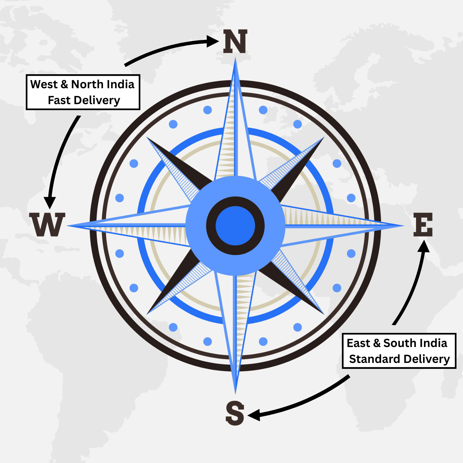 Serviceable Areas Map